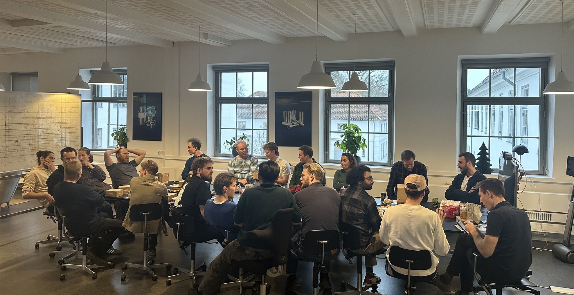 The Component Group team in the Copenhagen studio.